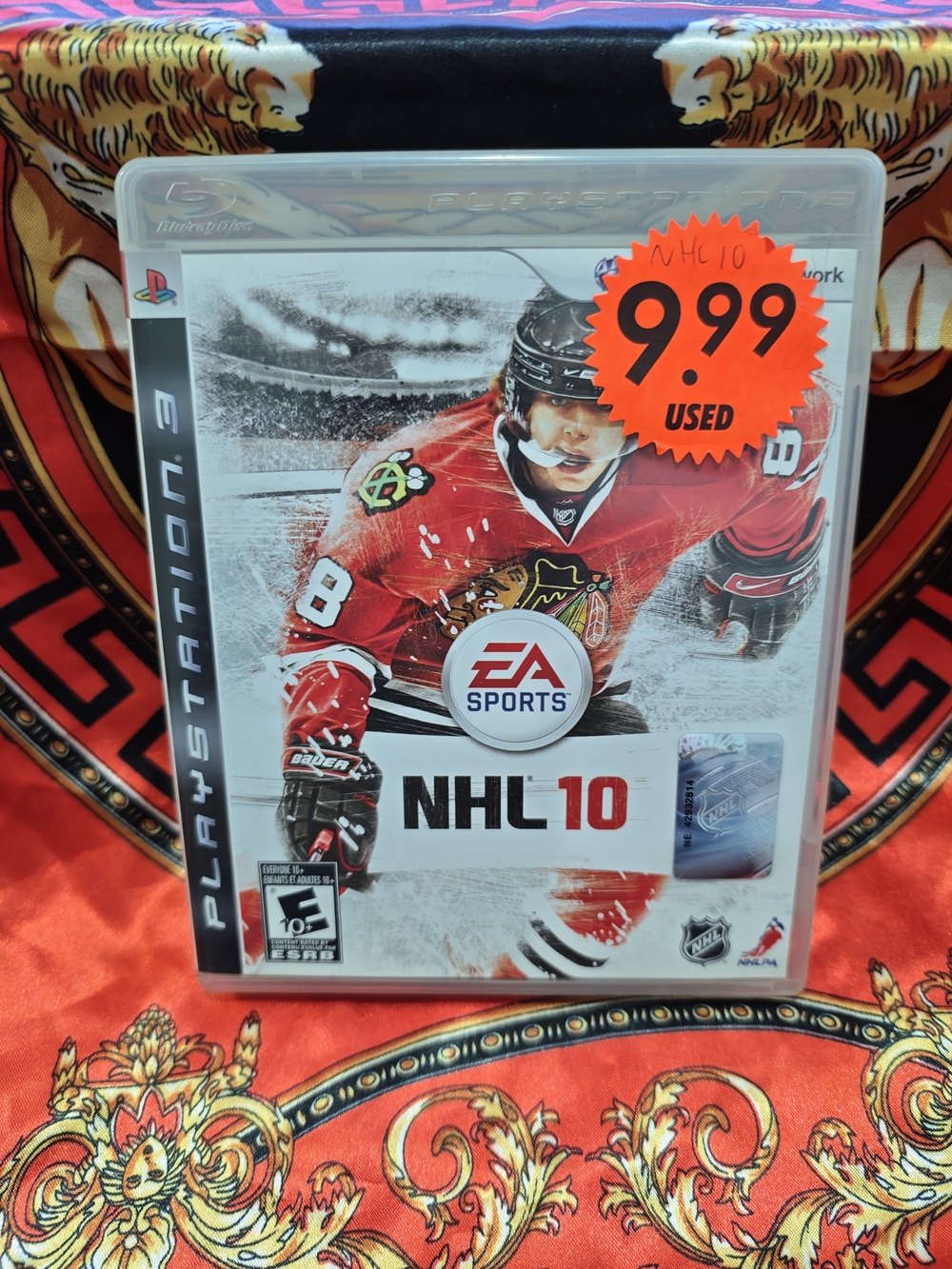 NHL 10 PS3 Game - Red